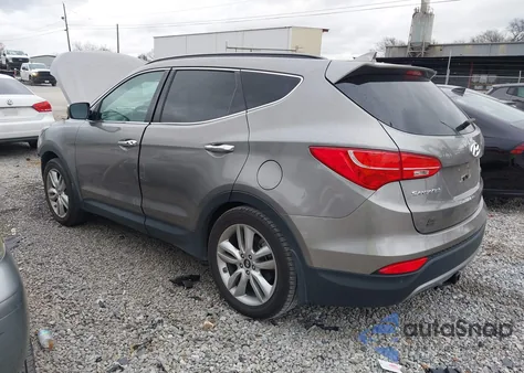 2015 Hyundai Santa Fe Sport 2.0L Turbo from USA, damaged, VIN 5XYZW4LA4FG255593